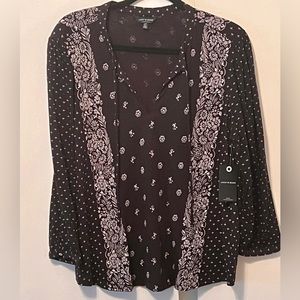 Lucky Brand Boho Top Size L Never Worn